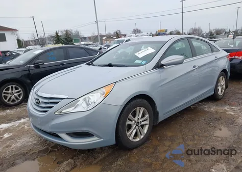 2012 Hyundai Sonata Gls из США, поврежденный, VIN 5NPEB4AC1CH498779
